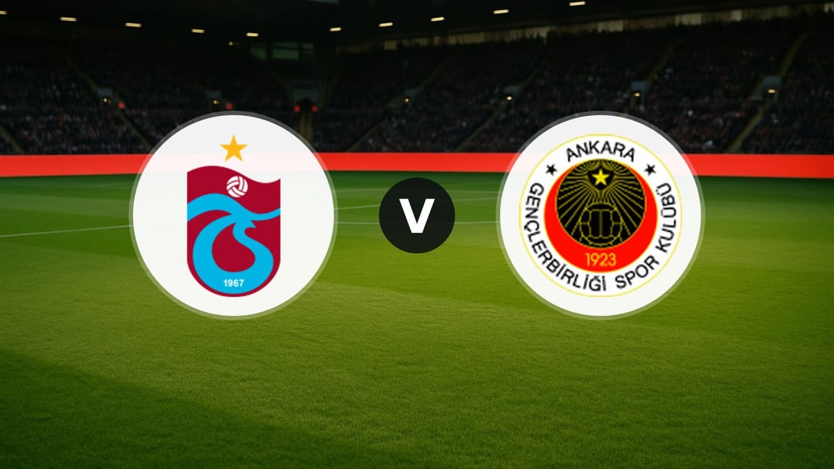 Trabzonspor - Gençlerbirliği maçı ne zaman, saat kaçta, hangi kanalda?