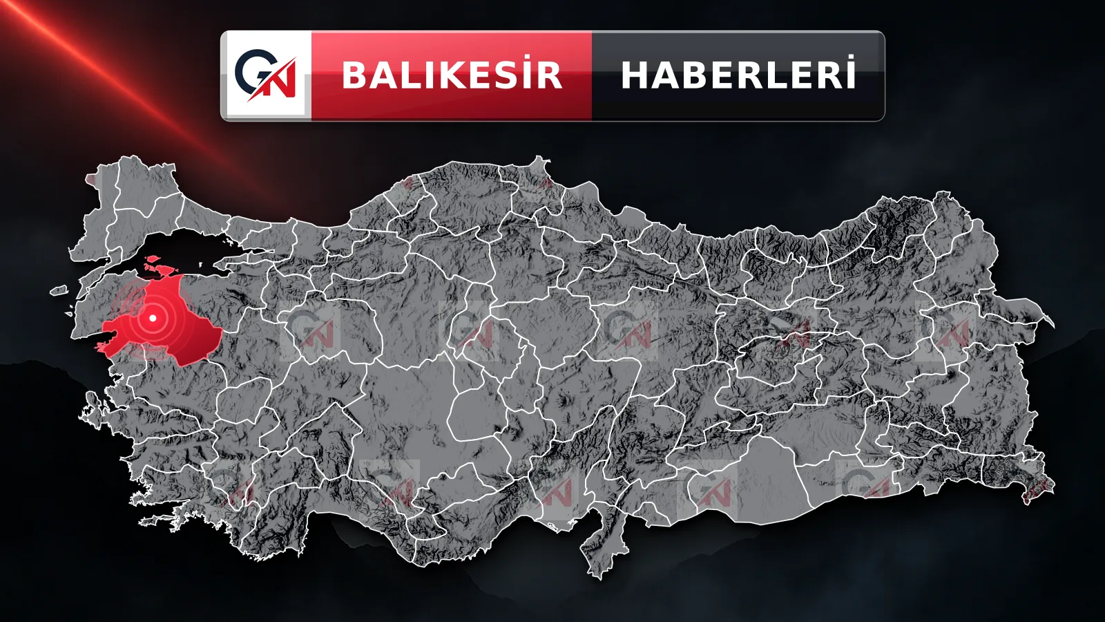 Balıkesir Bandırma'da besi çiftliği yakınında otluk alanda yangın çıktı