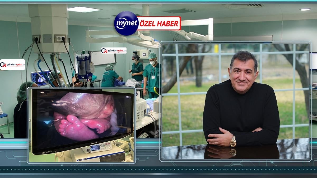 Prof. Dr. Özgür Deren Türkiye'deki ilk fetal cerrahiyi anlattı