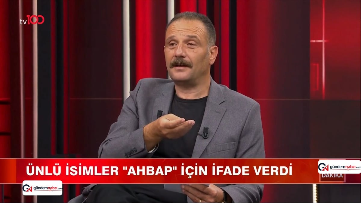 Canlı yayında okunan mesaj gündem oldu