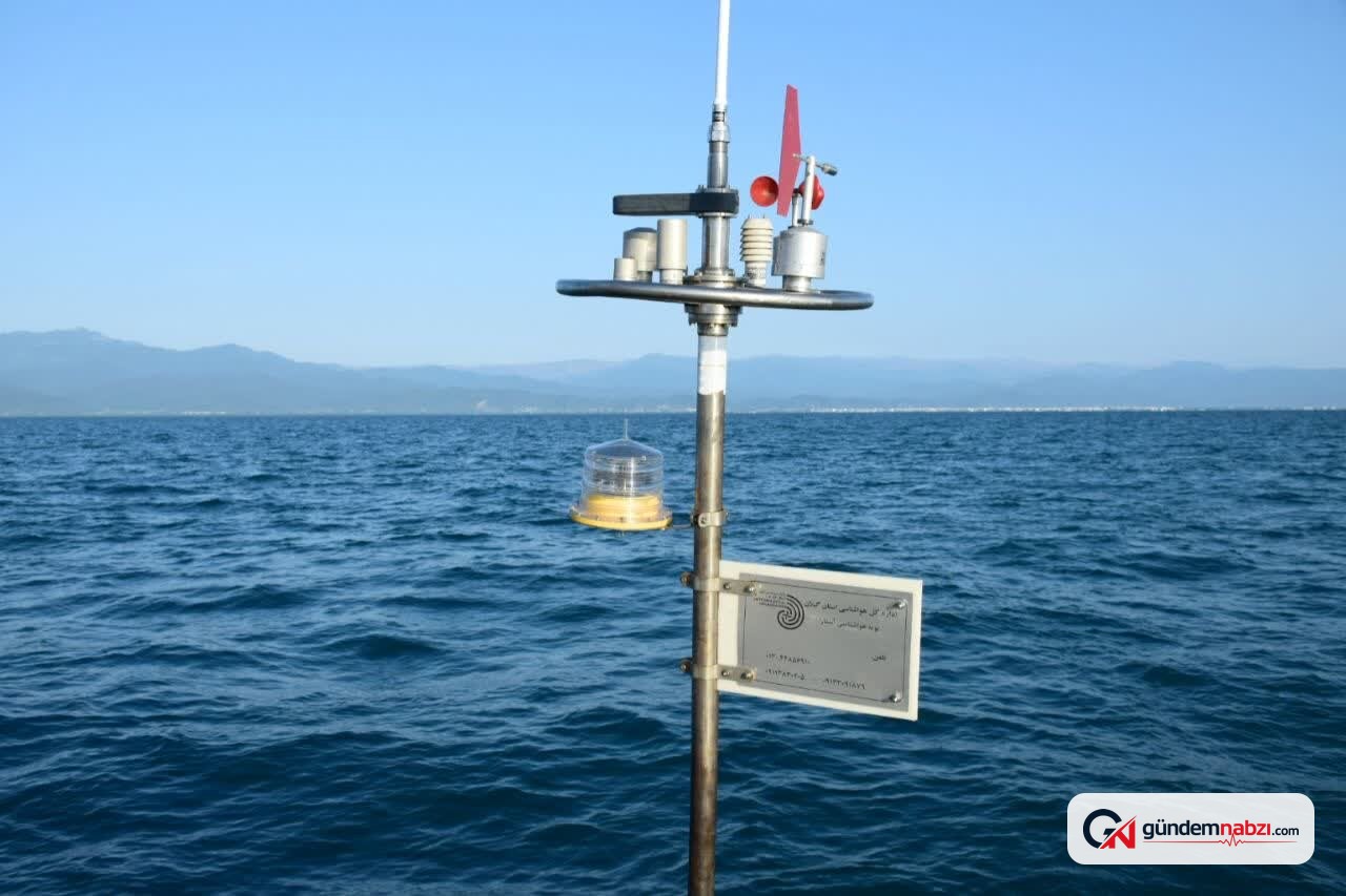 Astara'da meteoroloji şamandırası faaliyete geçti