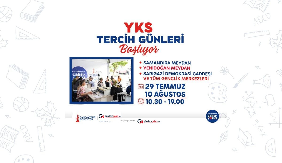 Sancaktepe'de YKS adayları için ücretsiz tercih çadırı kuruldu