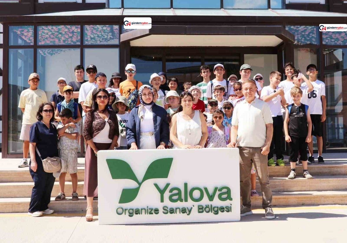 Yalova OSB'de Robotik Kodlama öğrencilerine teknik gezi