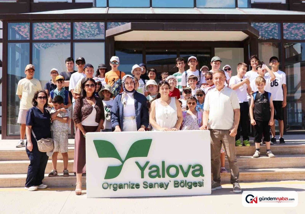 Yalova OSB'de Robotik Kodlama öğrencilerine teknik gezi