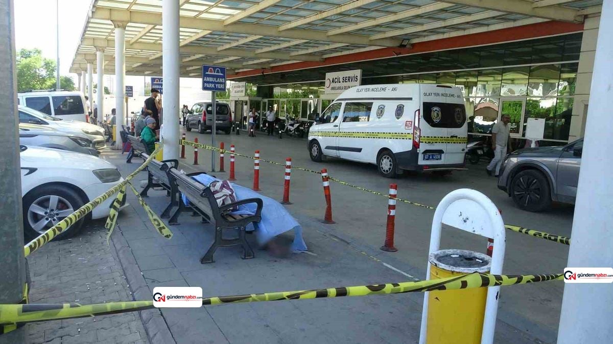 Antalya'da hastane önündeki bankta ölü bulundu