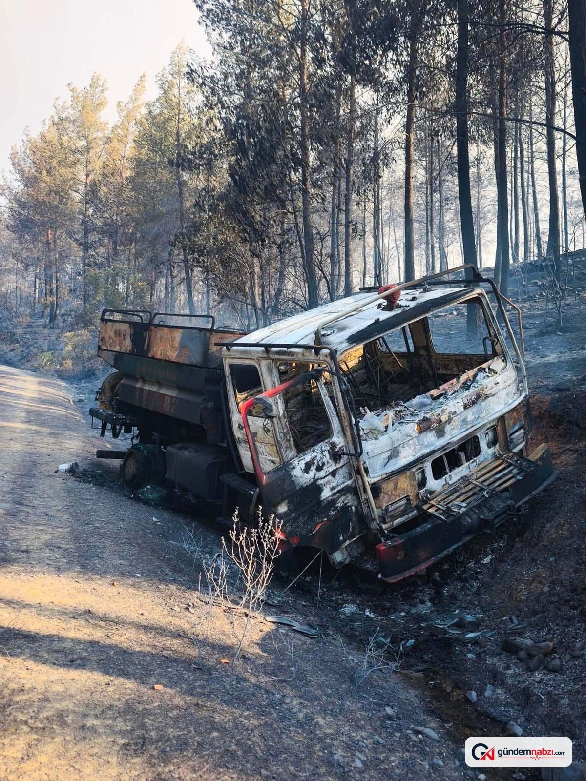 Muğla'da alevlerin arasında kalan işçiler ölümden döndü