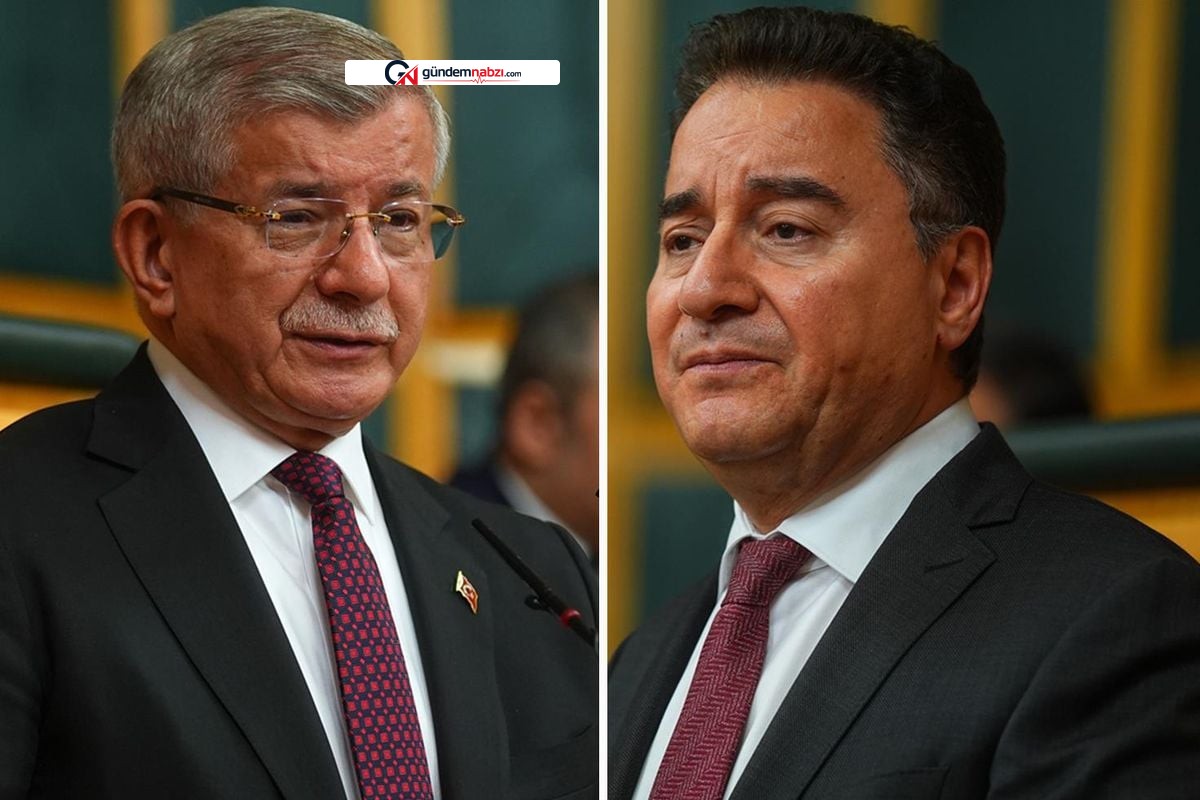 Ali Babacan'dan Ahmet Davutoğlu'na ziyaret