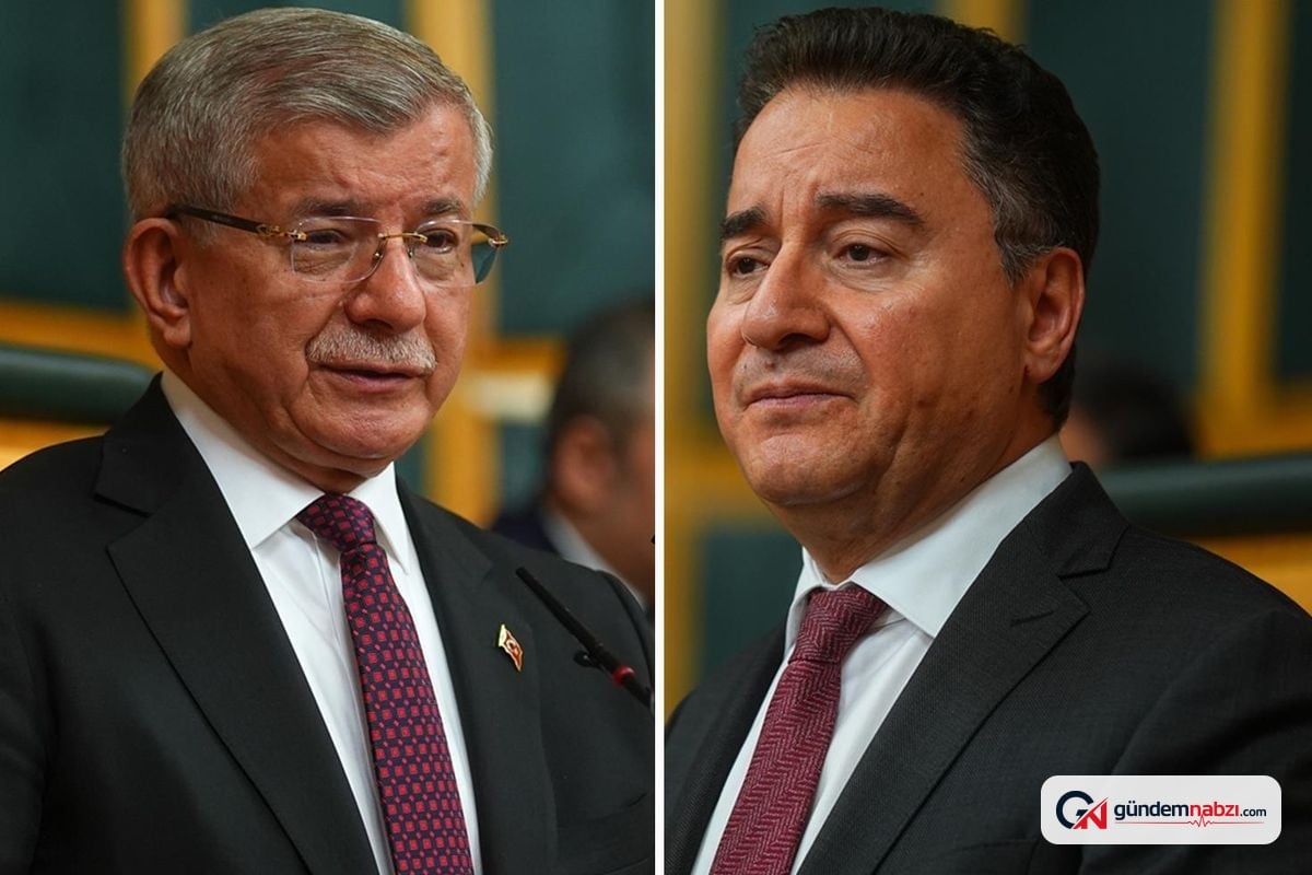 Ali Babacan'dan Ahmet Davutoğlu'na ziyaret