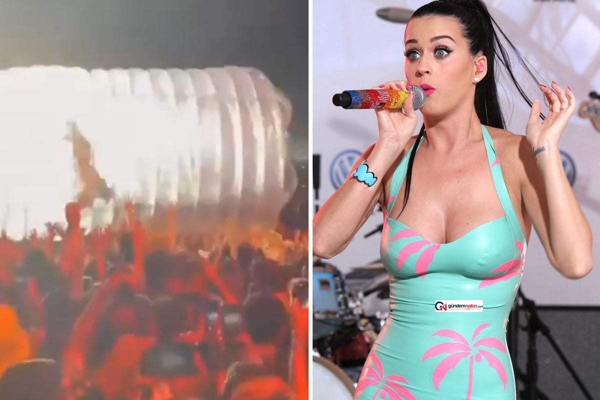 Katy Perry'ye konserinde yön şoku