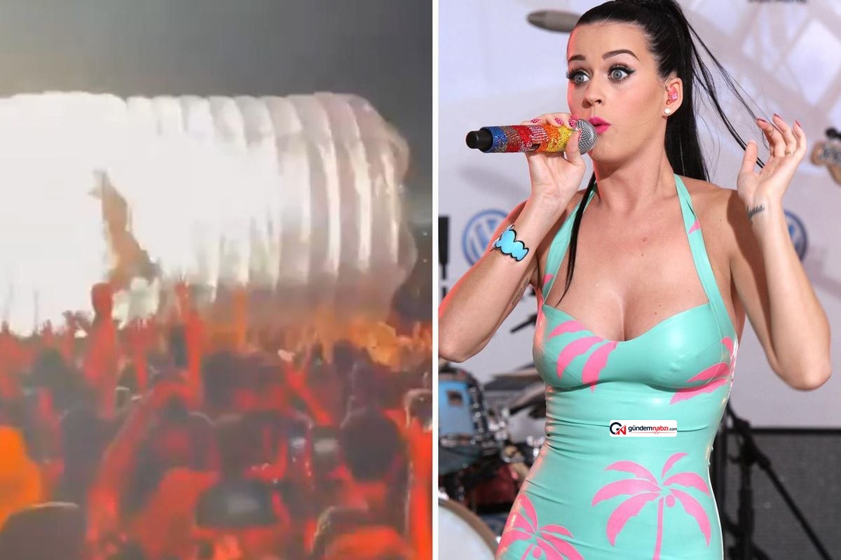 Katy Perry'ye konserinde yön şoku