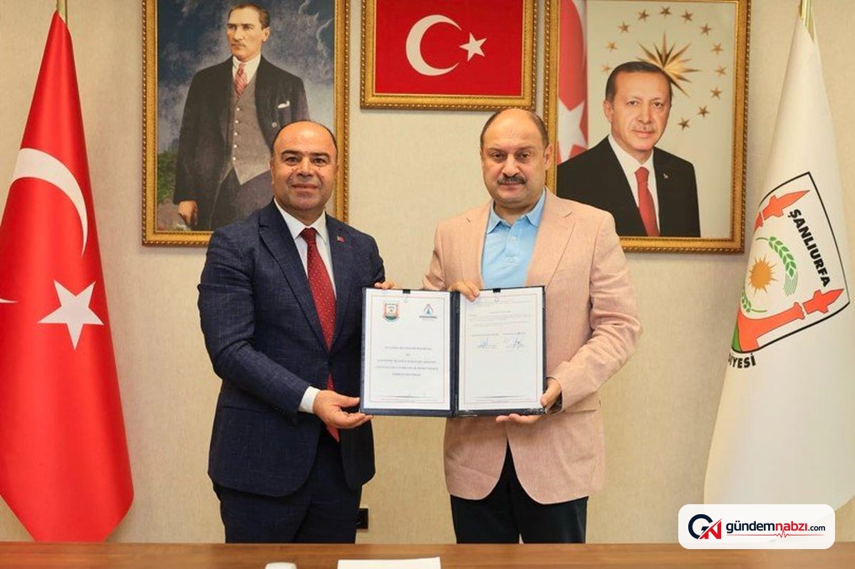 Şanlıurfa'da dev rekreasyon projesi için protokol imzalandı
