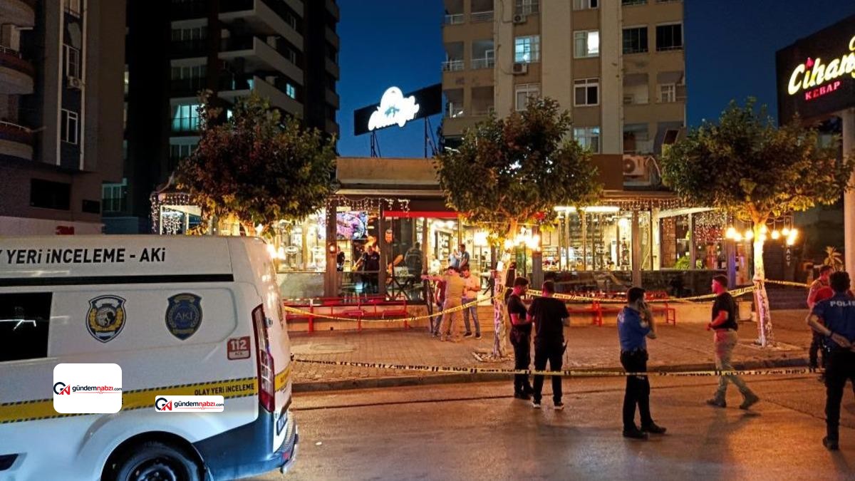 Adana'da kebapçıya silahlı Saldırı: Yemek yiyen 4 kişi yaralandı
