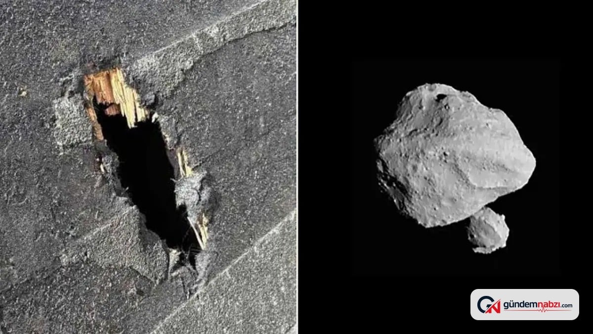 New Jersey'de çatıya düşen göktaşı NASA'yı harekete geçirdi