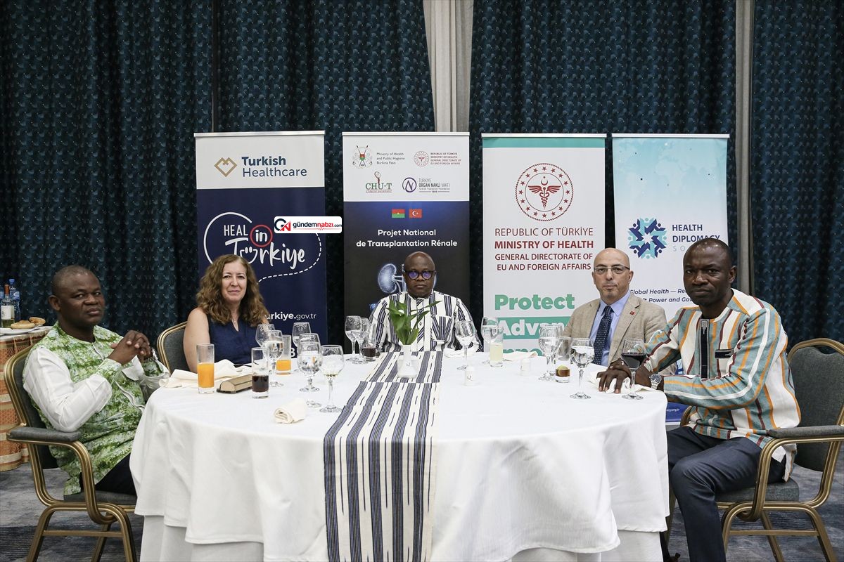 Burkina Faso'da Türk hekimler için resepsiyon düzenlendi