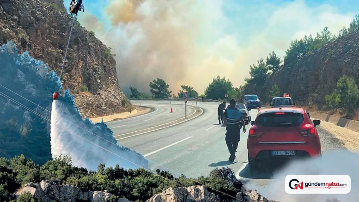 Antalya ve Muğla'da orman yangınlarıyla mücadele sürüyor
