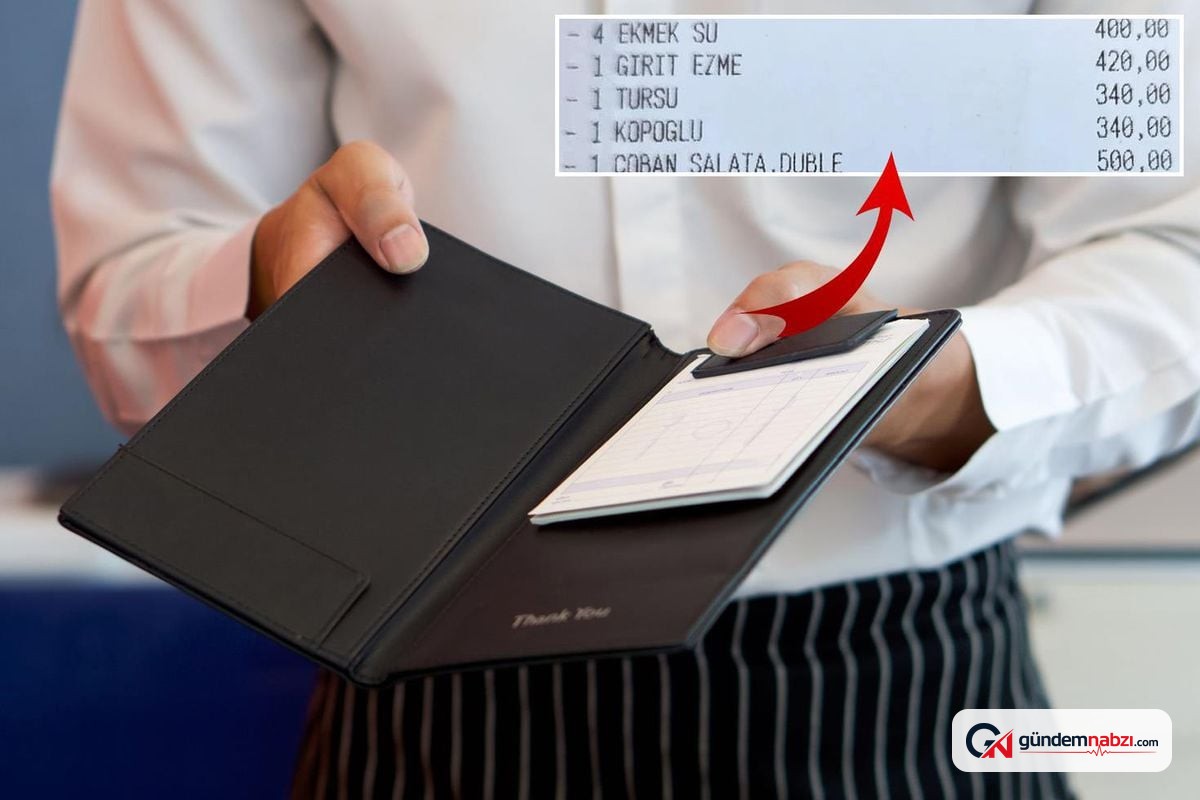 Adisyonlarda yeni yöntem: Kuver gitti, ekmek ve su parası geldi
