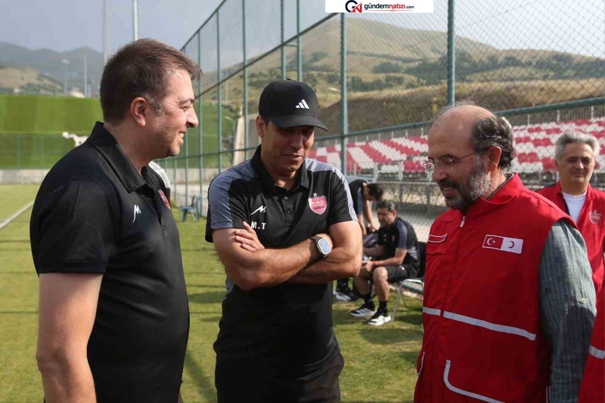 Kızılay'dan Palandöken'de Kamp yapan takımlara kadayıf ikramı