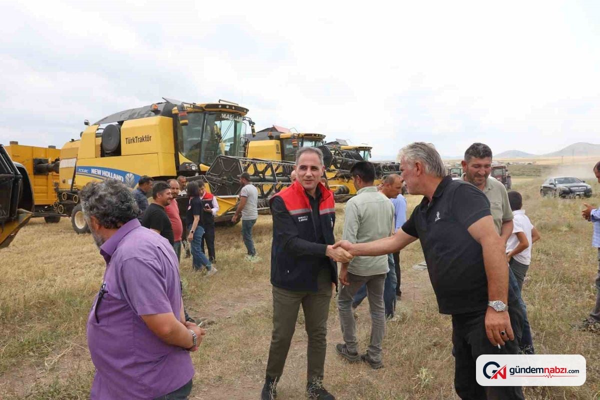 Kars'ta hububat hasadı başladı: Biçerdöver denetimleri sıkılaştırıldı