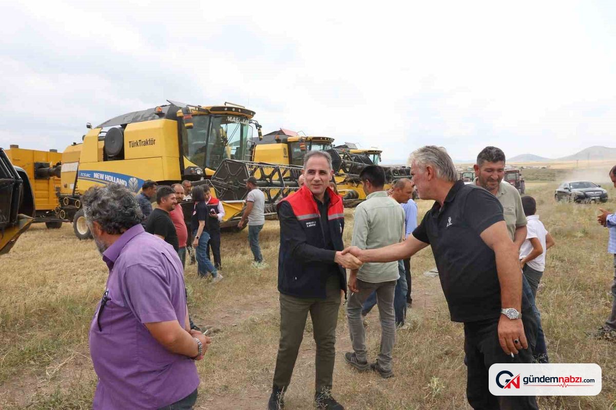 Kars'ta hububat hasadı başladı: Biçerdöver denetimleri sıkılaştırıldı