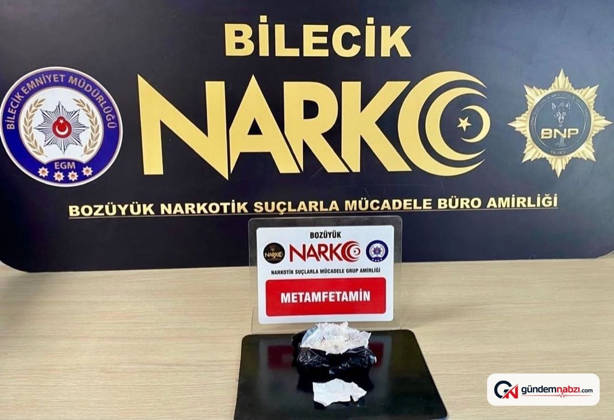 Bilecik'te uyuşturucu operasyonu: 1 gözaltı