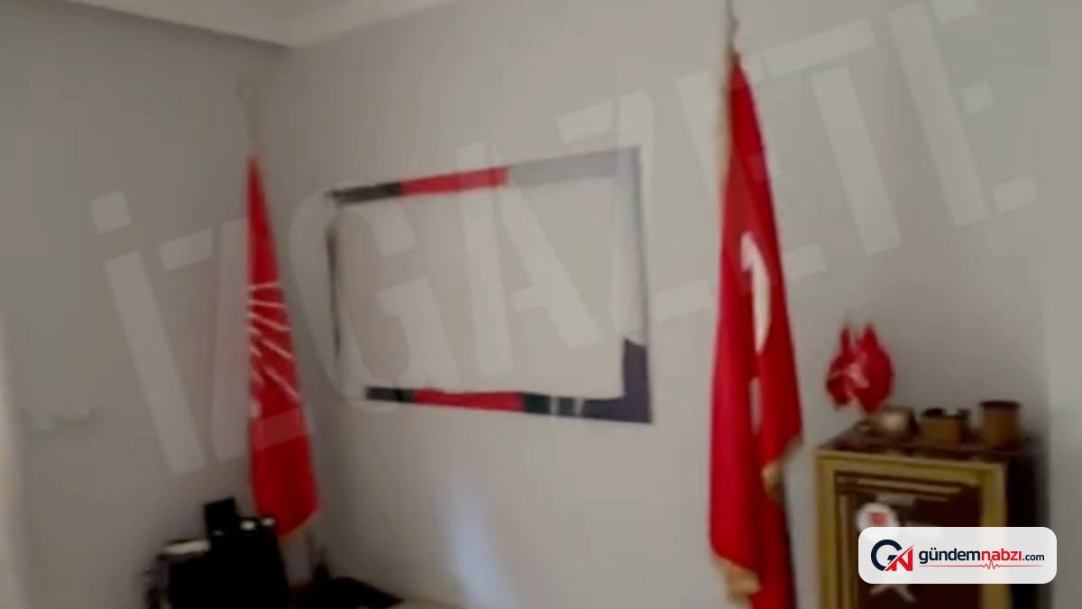 İzmir'de CHP Ödemiş ilçe binası boşaltıldı