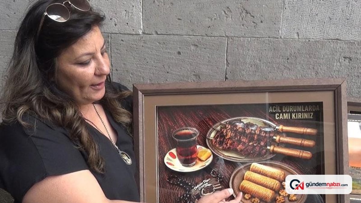 Erzurum'un lezzetleri rölyef tablolarda hayat buldu