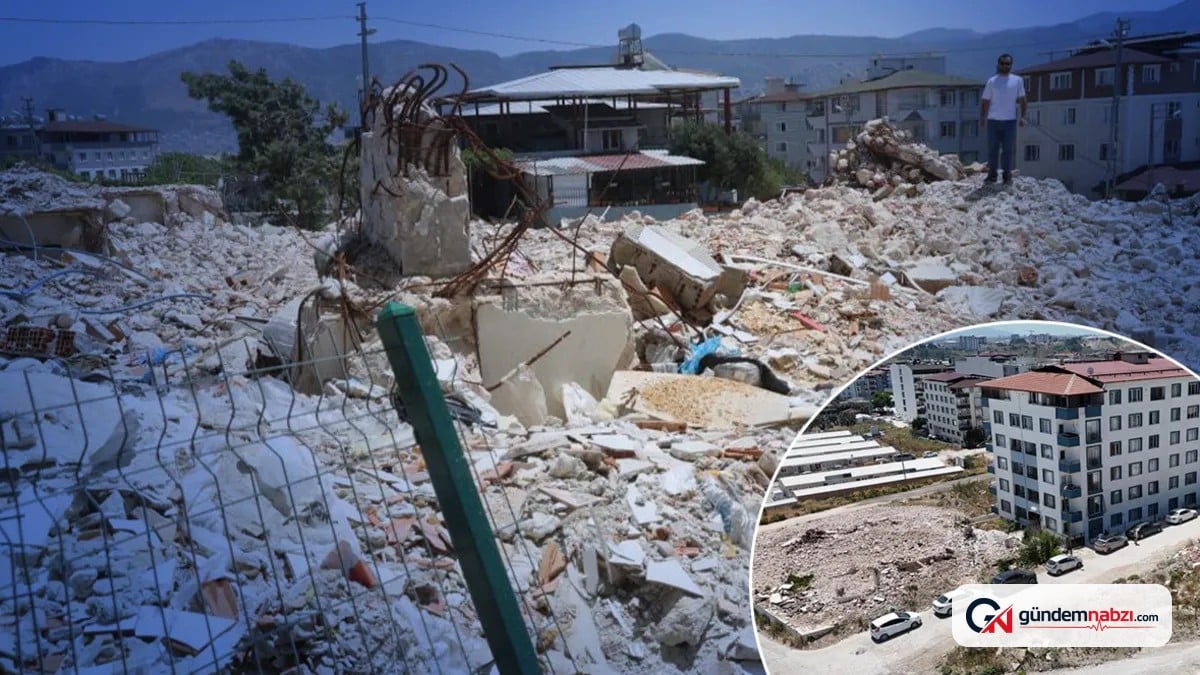 Hatay'da mahalleli moloz yığınına isyan etti