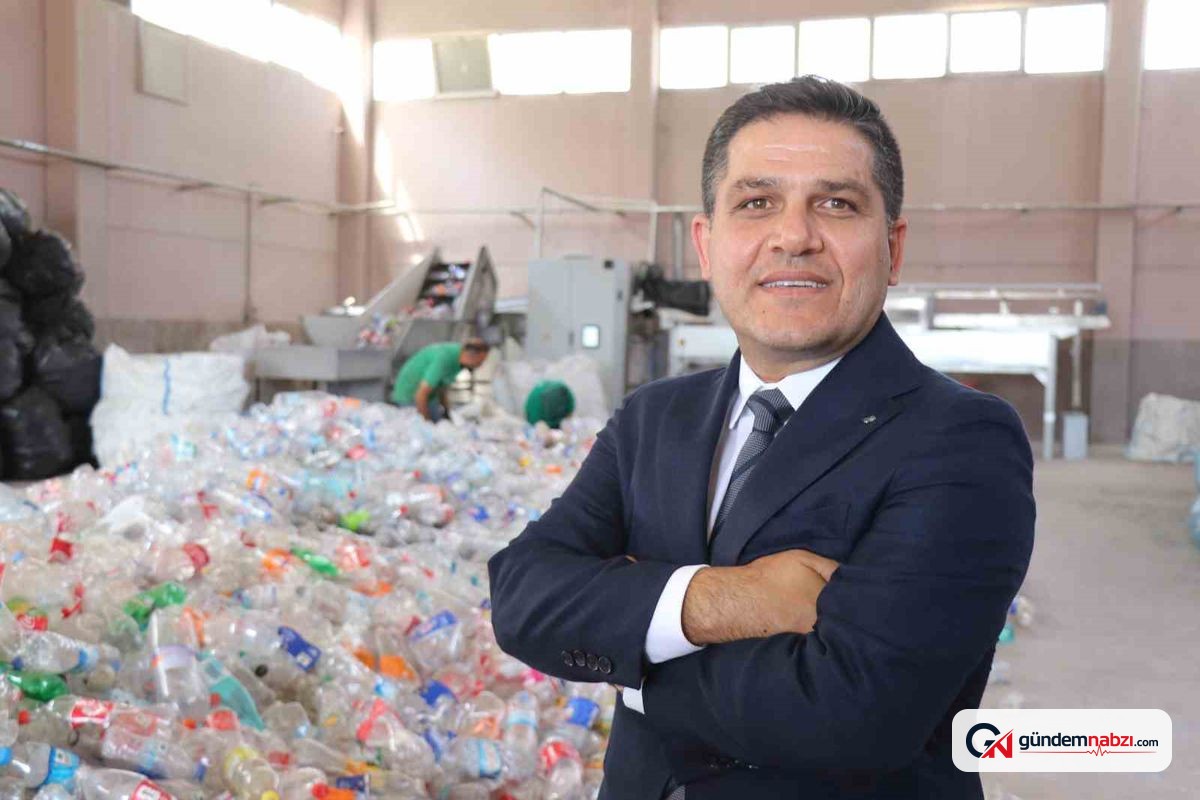 Denizli'de manuel teslim noktası ile geri dönüşüm kuyrukları bitiyor