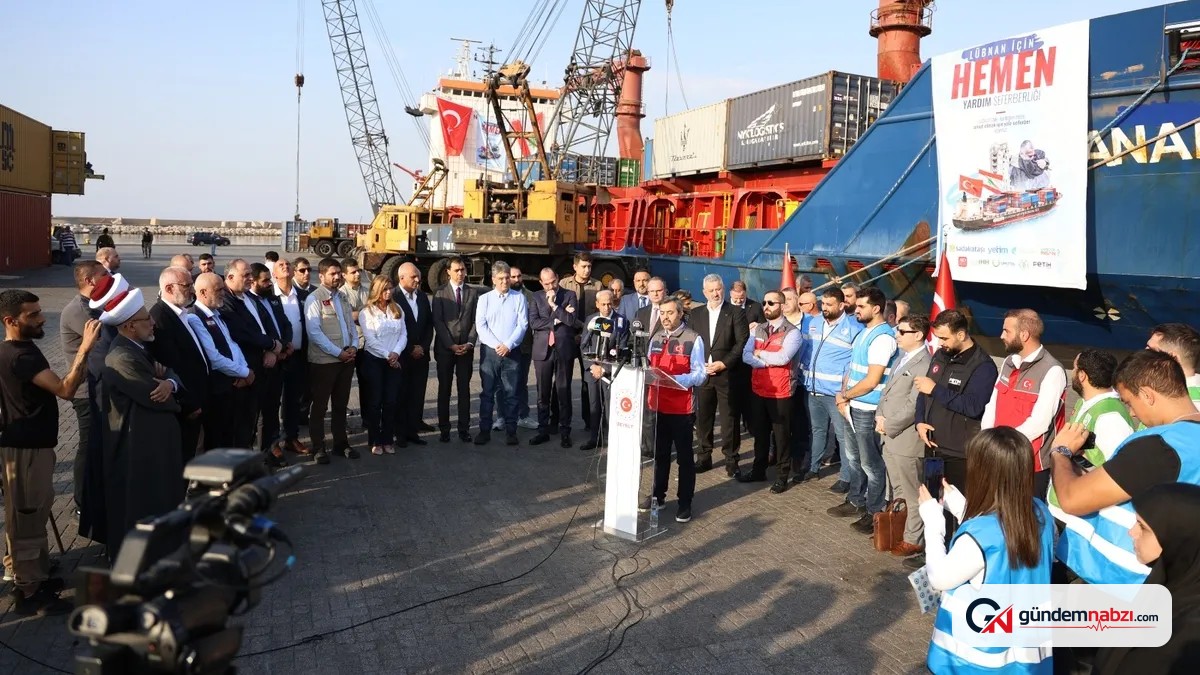 Türk STK'lardan Lübnan'a 1,2 milyar liralık yardım