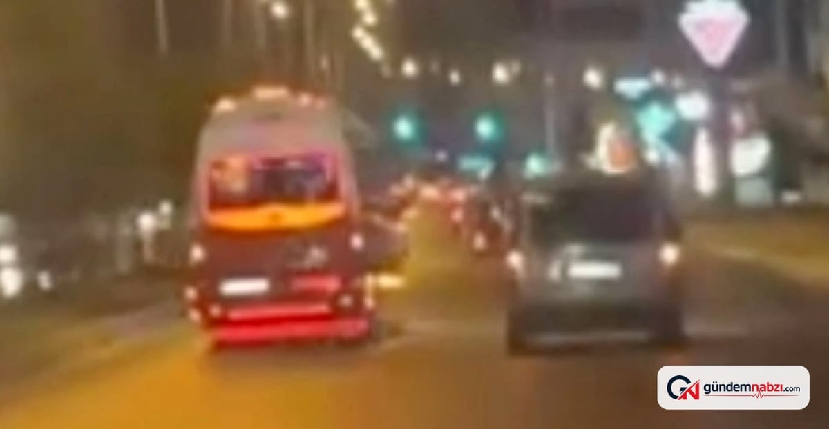 Mersin'de makas atan minibüs sürücüsüne 90 bin lira ceza