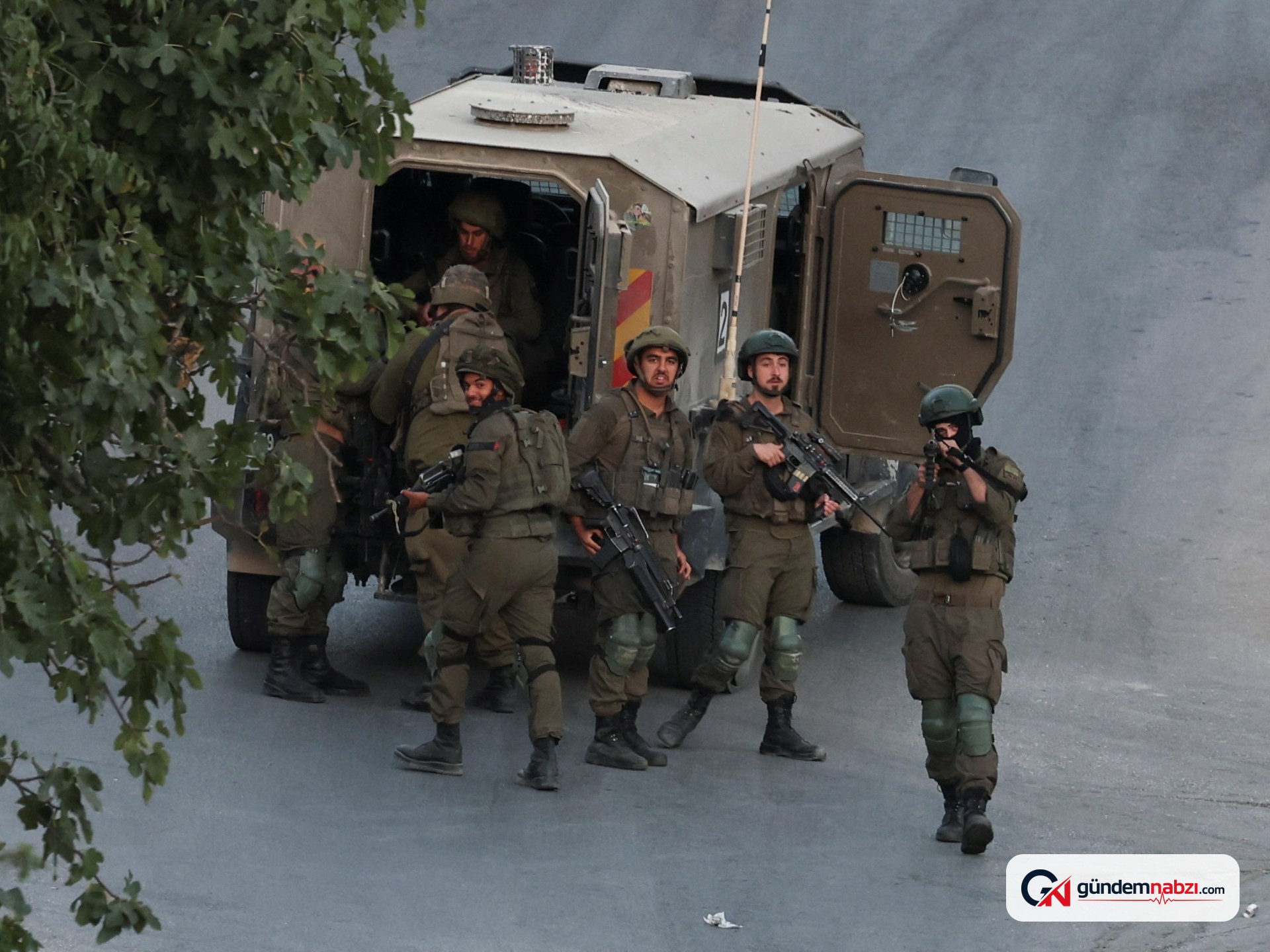 Nablus yakınlarındaki baskınlarda aralarında çocukların da olduğu 11 kişi yaralandı