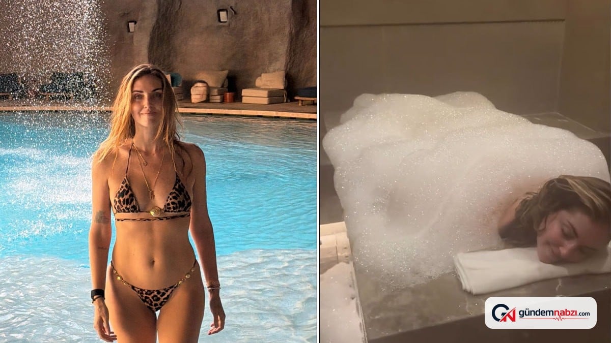 İtalyan moda ikonu Chiara Ferragni'nin Antalya tatili