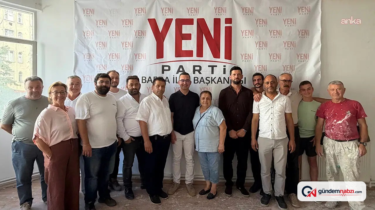 Samsun'da CHP Bafra ilçe Örgütü Yeni Parti'ye katıldı
