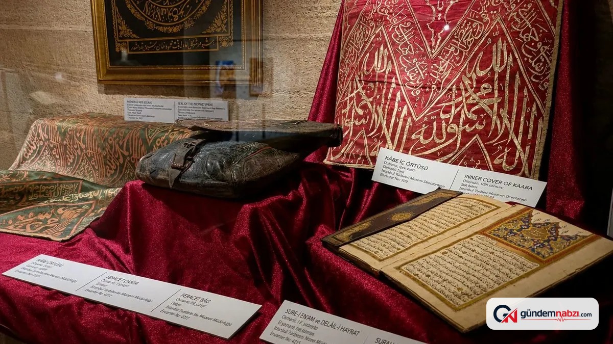 Osmanlı'nın Mukaddes emanetleri Nevşehir'de sergileniyor