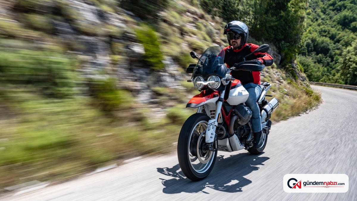 Moto Guzzi V85 TT ile yollar bitmiyor