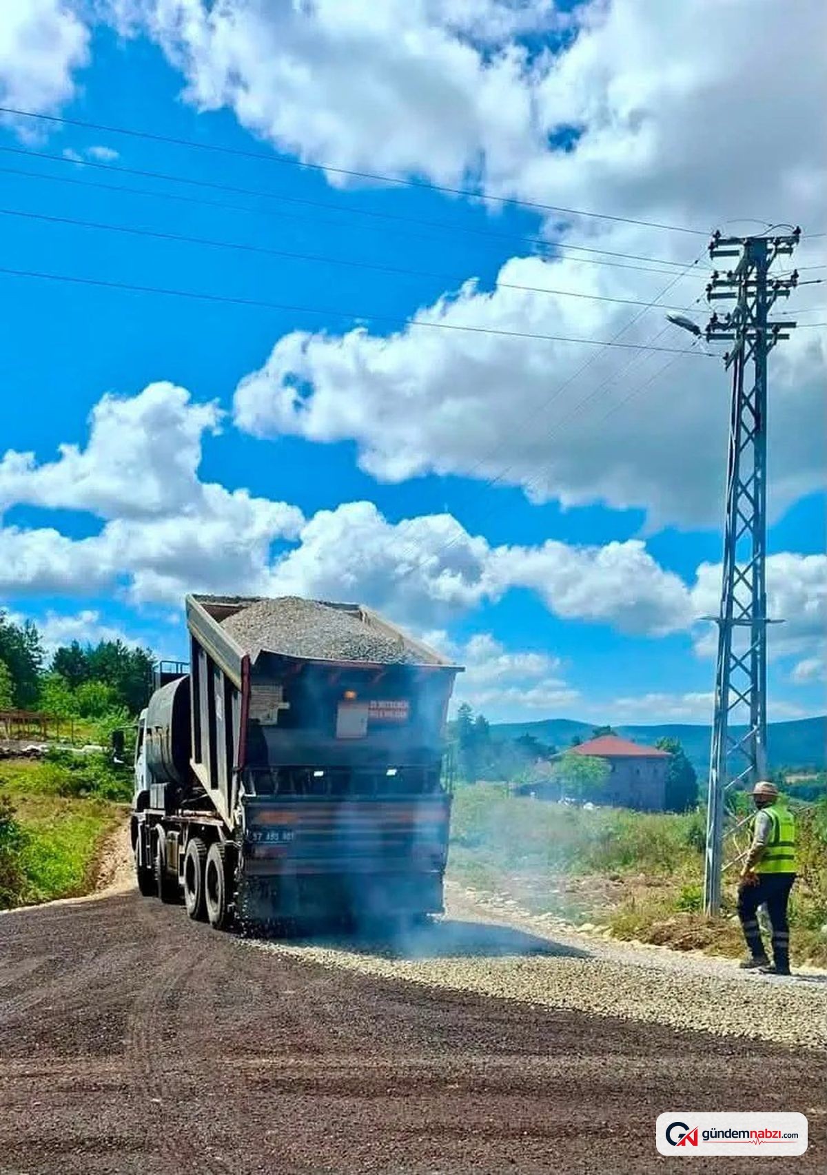 Sinop'ta köylerin ulaşım standardı yükseltiliyor