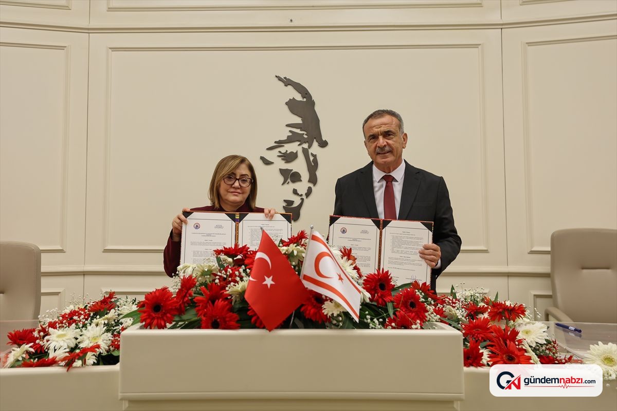 Gaziantep ile Gazimağusa arasında kardeş şehir protokolü imzalandı