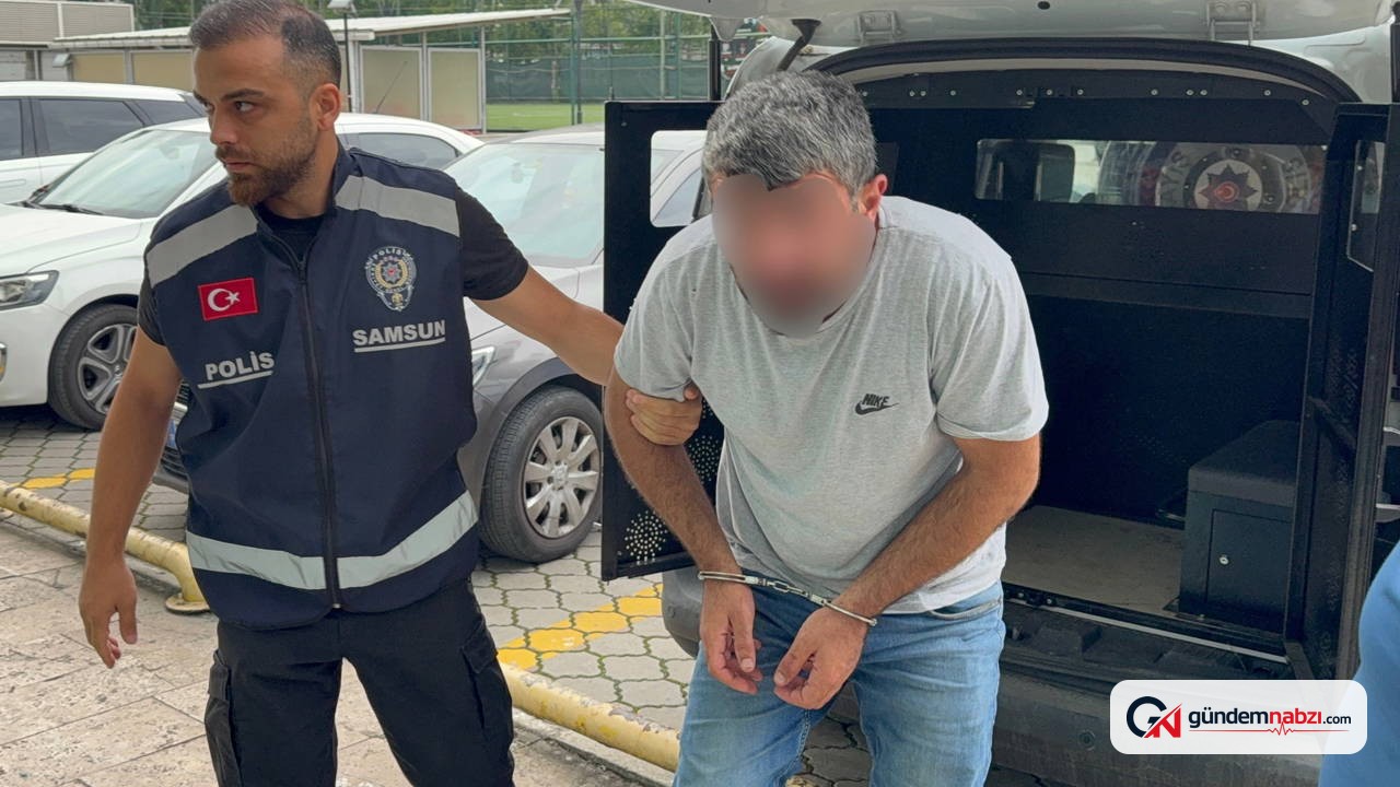 Samsun'da kardeşini bıçaklayan şüpheli adliyeye çıkarıldı