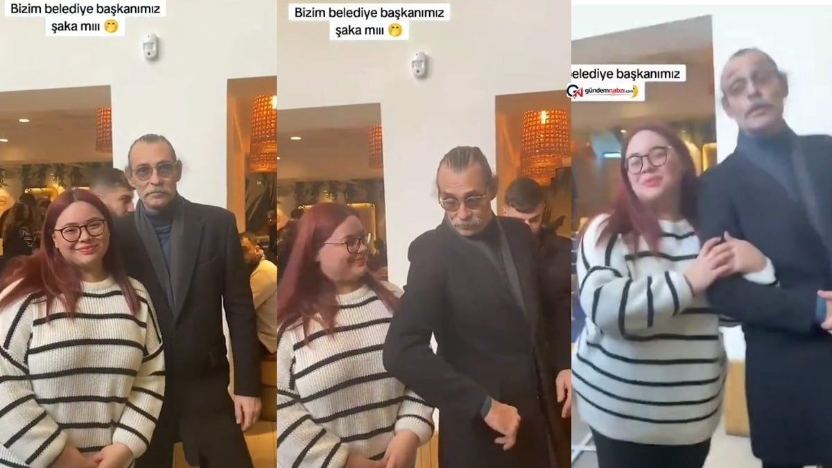 Erdal Beşikçioğlu'ndan genç seçmeniyle kol kola eğlenceli poz