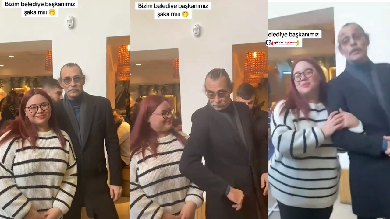 Erdal Beşikçioğlu'ndan genç seçmeniyle kol kola eğlenceli poz