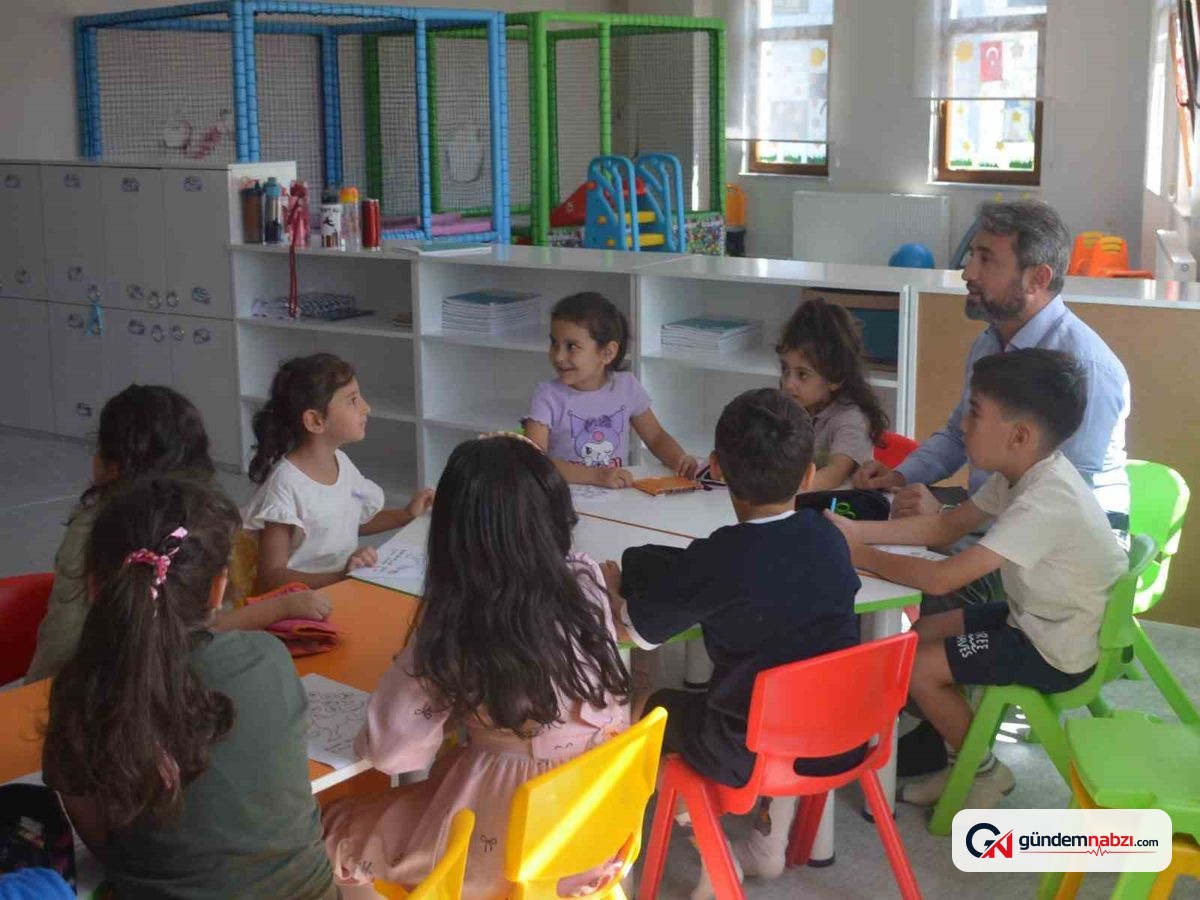 Kütahya'da Tavşanlı Müftüsü Ceylan'dan Kur'an Kursu ziyareti