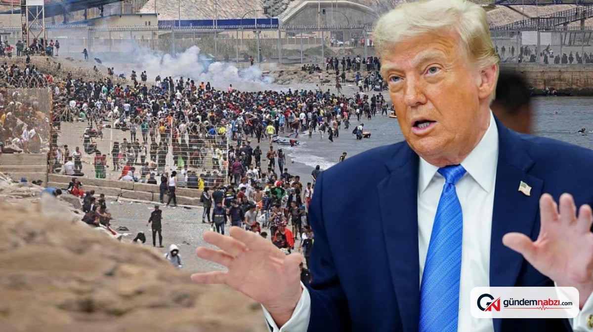 Trump'tan Ceuta'daki göçmen görüntülerine sınır uyarısı
