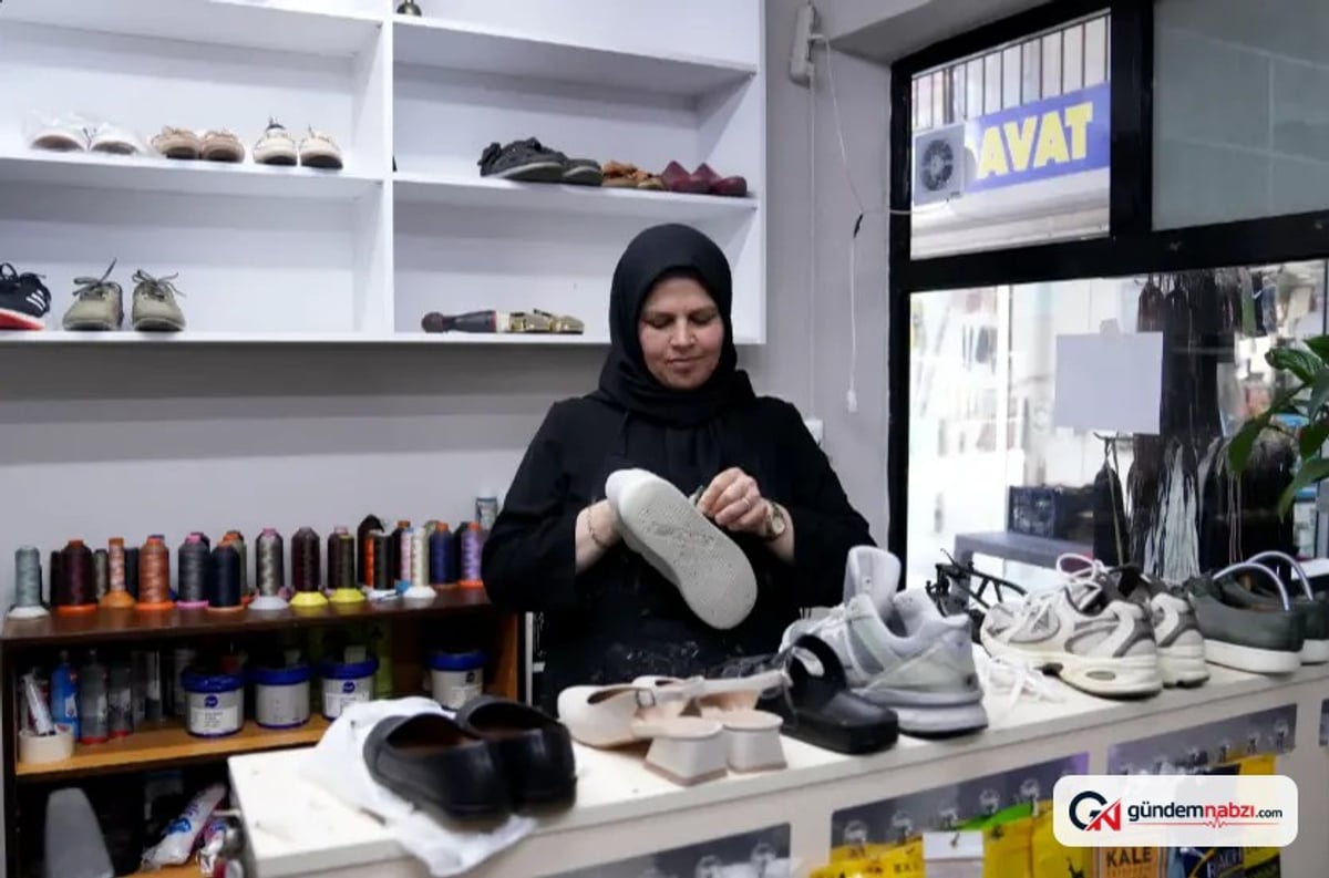 Üsküdar'da 47 yaşındaki kadın çırak olarak girdiği dükkanın patronu oldu