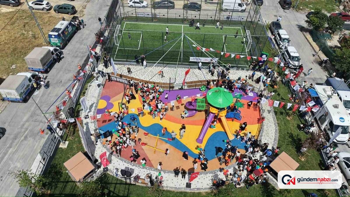 İstanbul'da zihinsel engelli çocuğun hayali olan park açıldı