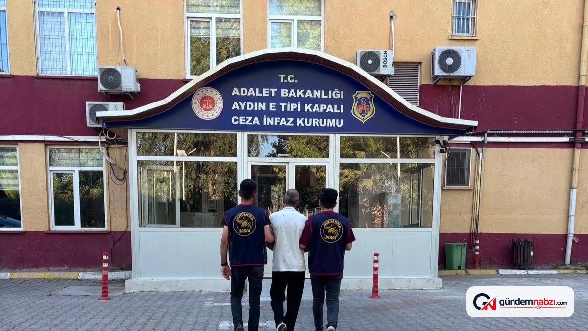 Aydın'da kasten yaralama hükümlüsü yakalandı