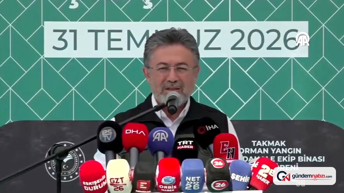 Bakan Yumaklı duyurdu: Orman yangınlarına müdahale hedefi 10 dakika
