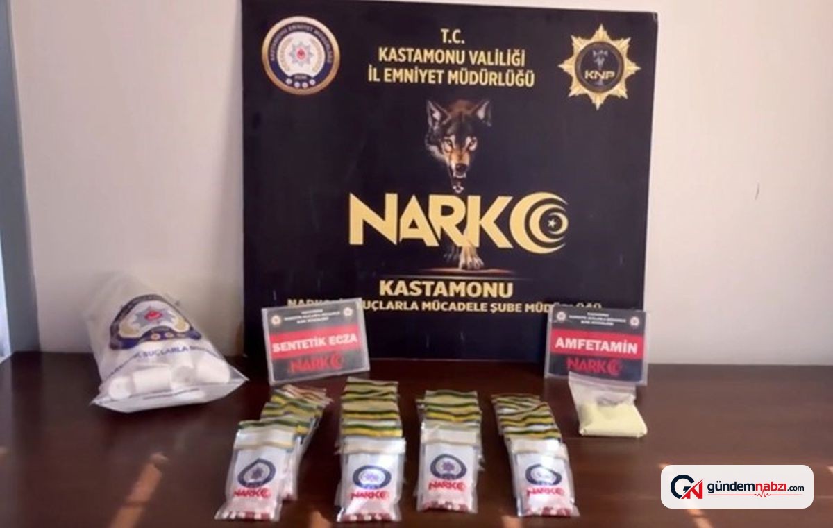 Kastamonu'da uyuşturucu operasyonu: 1 tutuklama