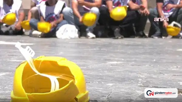 Ankara'da madencilerin alacak eylemi Ulus Meydanı'nda sürüyor