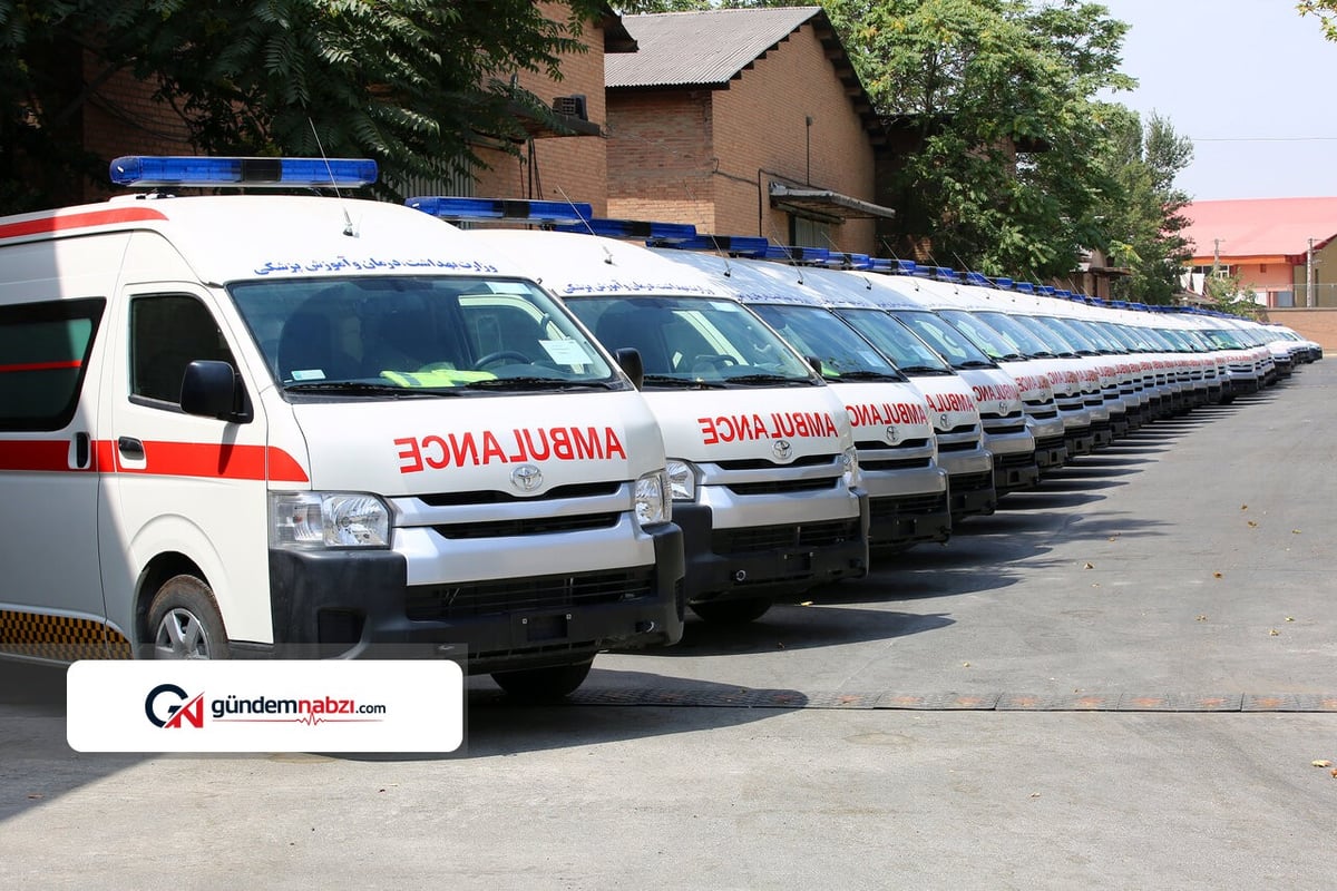 İran'da sınır hatlarına 800'den fazla ambulans konuşlandırıldı