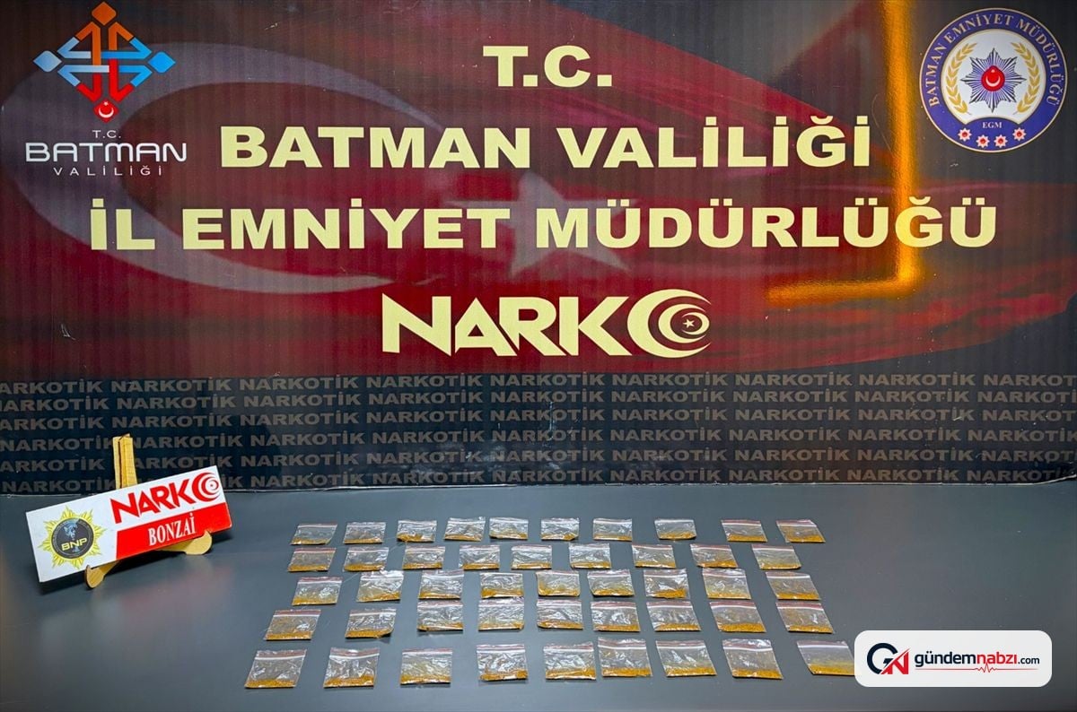 Batman'daki uyuşturucu operasyonunda 6 şüpheli tutuklandı